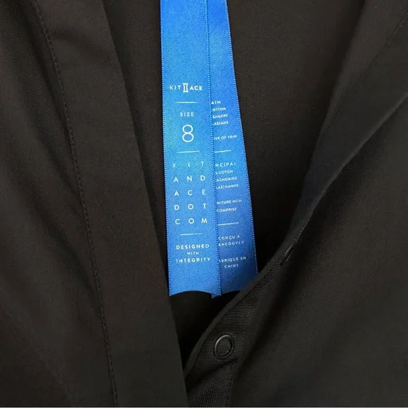 Kit Ace Technical Cashmere Blend Black Top - Picture 7 of 14